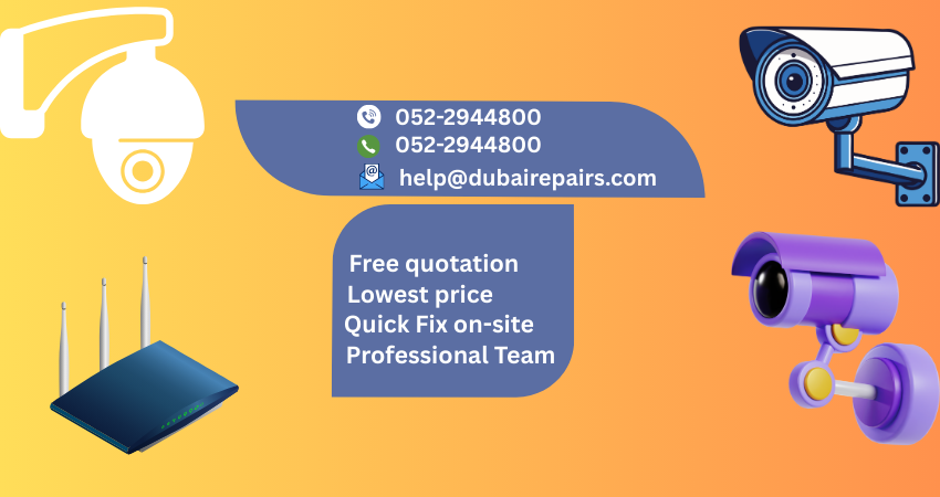 CCTV camera installation service